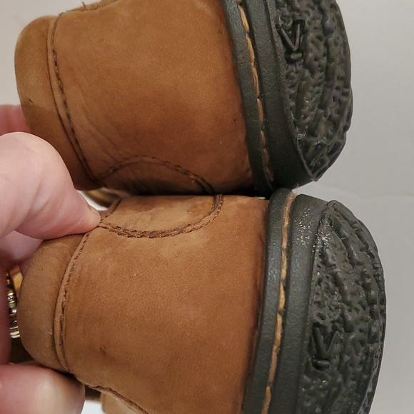Keen Comfort cushion support mocs Brown leather EUC - Picture 5 of 14